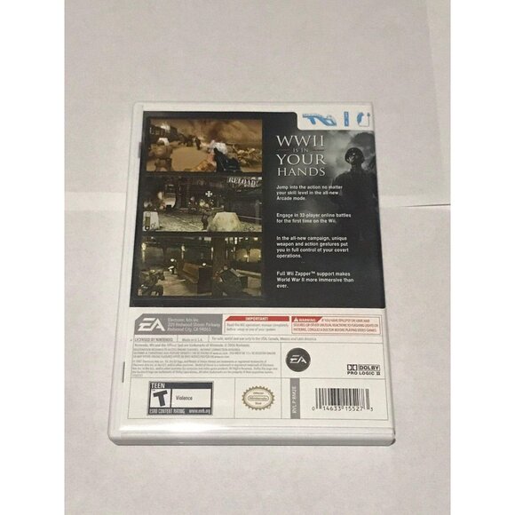 Nintendo Wii Medal of Honor Heroes 2 (Mint) - Picture 2 of 5